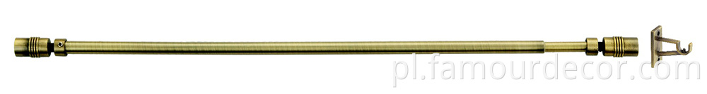 Popular curtain hardware accessories coffee pole